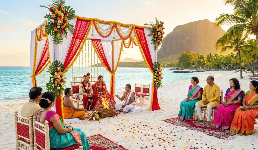 Indian wedding mauritius