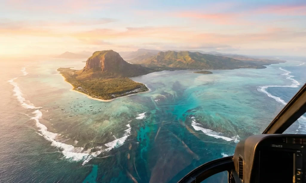 Underwater Waterfall, Le Morne Brabant 