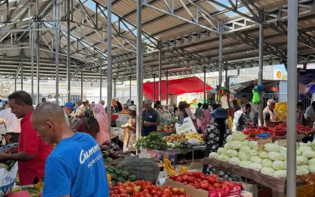 Mahebourg Market Mauritius