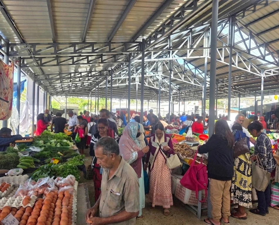Mahebourg Market Mauritius