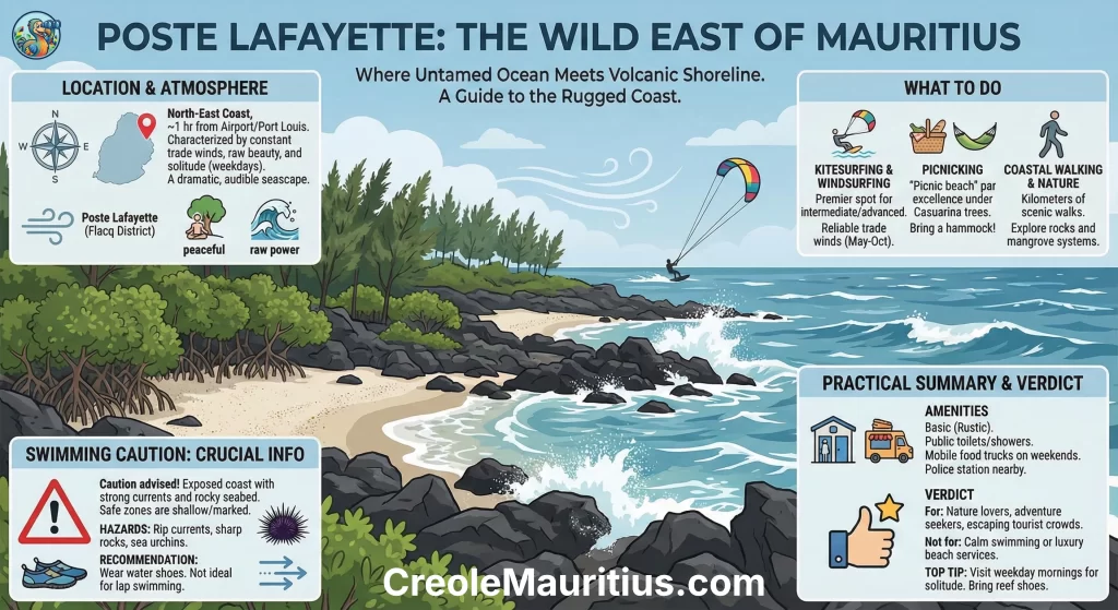 Poste Lafayette Beach Mauritius