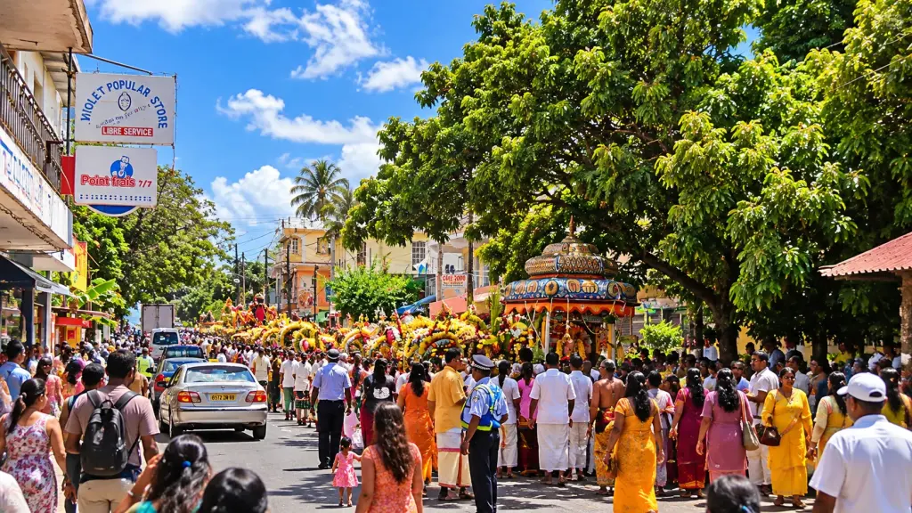 Thaipoosam Cavadee in Mauritius
