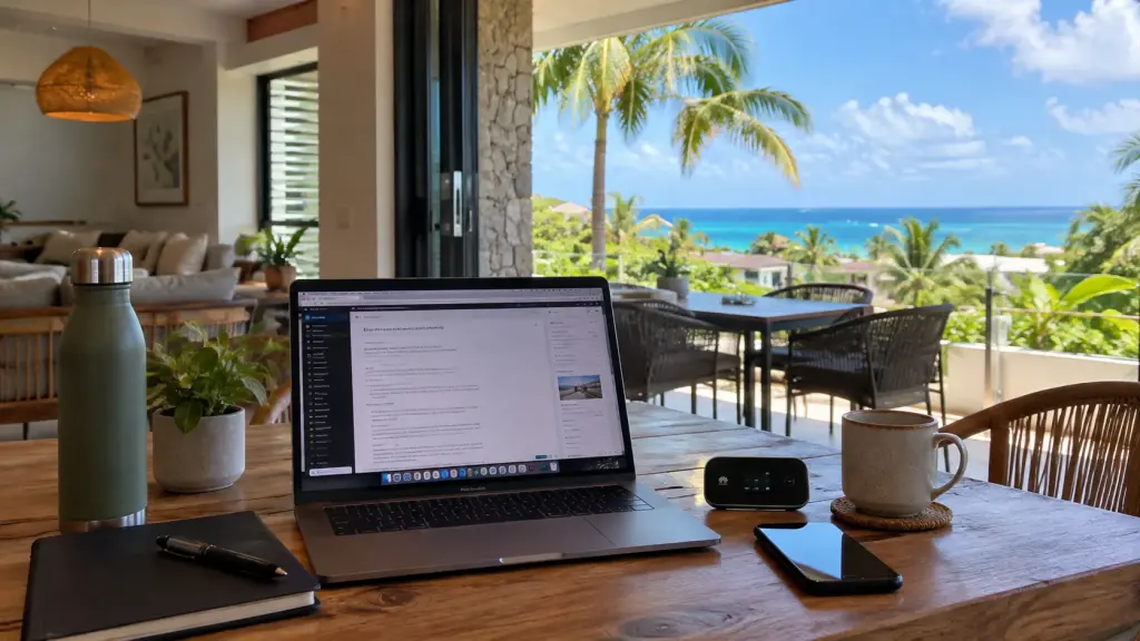 remote work in Mauritius