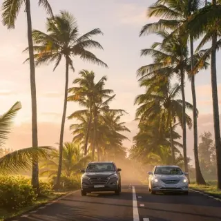 Driving in Mauritius