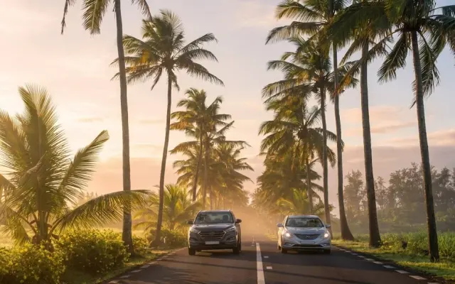 Driving in Mauritius