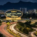Ebene Cybercity Skyline, Mauritius