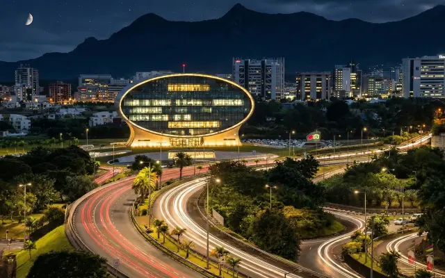 Ebene Cybercity Skyline, Mauritius