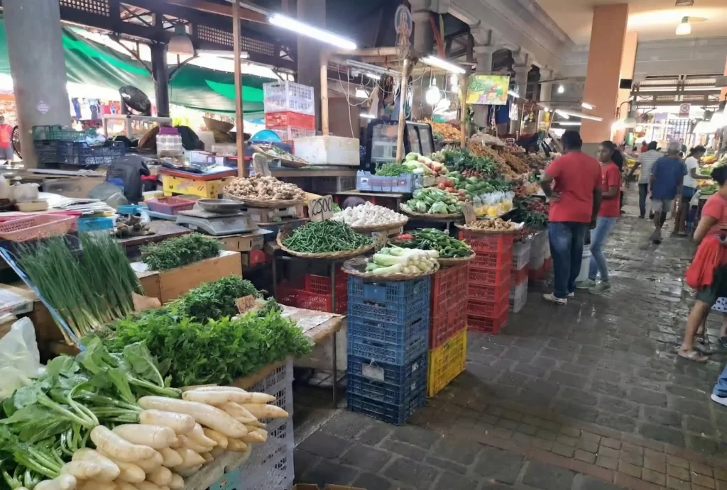 Vegetables at Quatre Bornes Market 