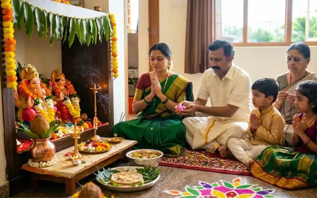 Ugadi in Mauritius