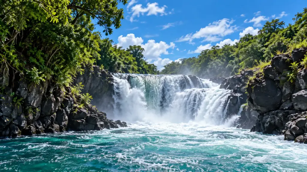 Grand River South East waterfall